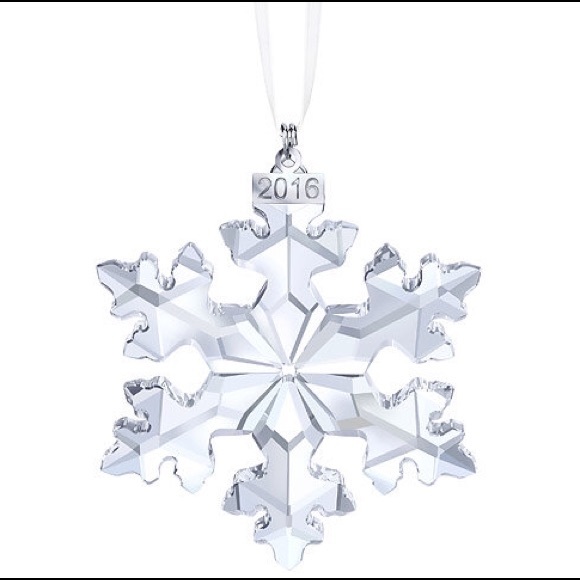 Swarovski 2016 Large Snowflake Ornament