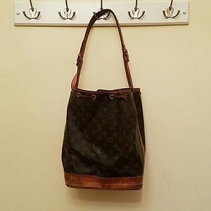 Louis Vuitton Monogram Drawstring Bucket Noe Bag