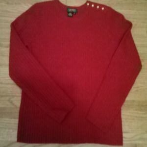 Ralph Lauren red wool sweater