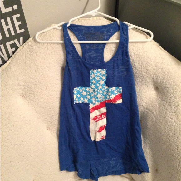 American Cross Tank Top - Picture 1 of 3