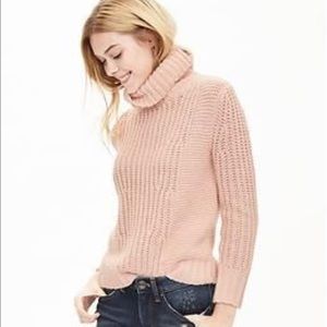 Banana Republic Cable-Knit Turtleneck Sweater