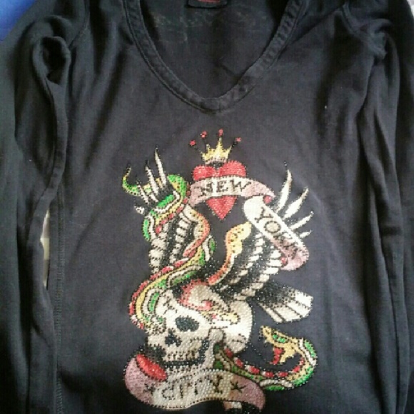 Ed Hardies long sleeve shirt