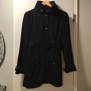 Forever 21 Navy Pea Coat
