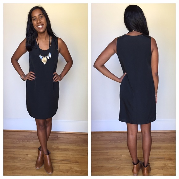 Mossimo Black Dress w/ Subtle Sequin Detail // LBD