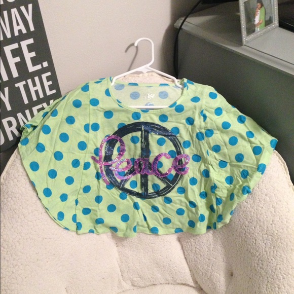 Peace Sequin Shirt
