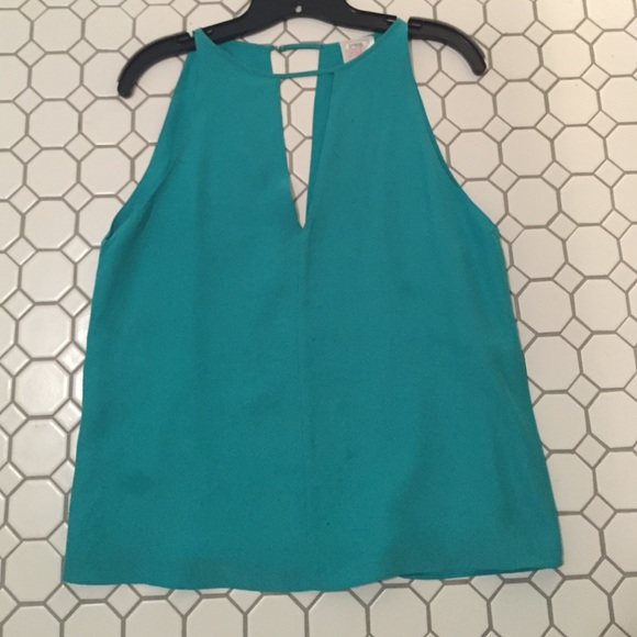 Parker green top