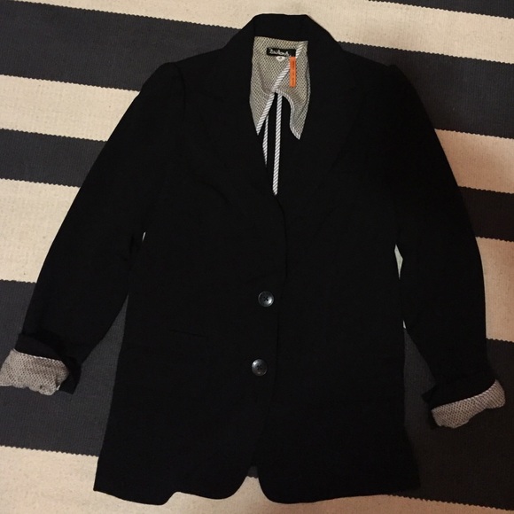 Black anthro blazer