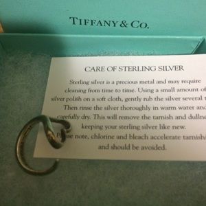 Tiffany & Co Elsa Peretti open heart ring w/box