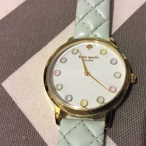 Kate Spade Women's Metro Leather Watch