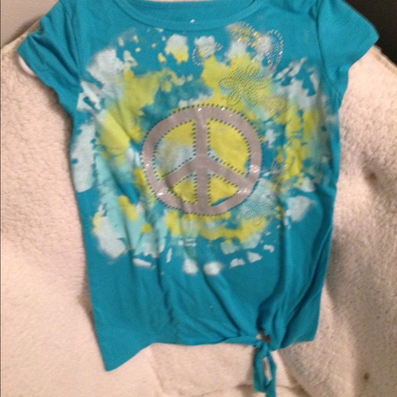 Peace Glitter Tee