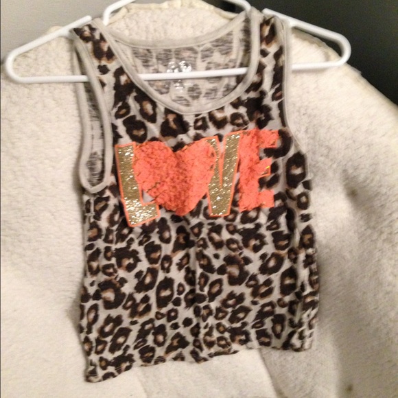 Love Glitter Tank Top