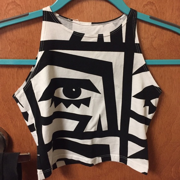 American Apparel crop top