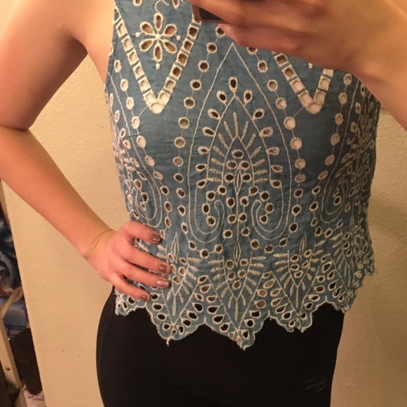 Peekaboo Crop Top