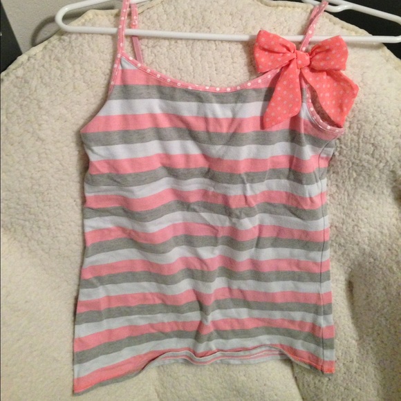 Stripe and Polka Dot Cami