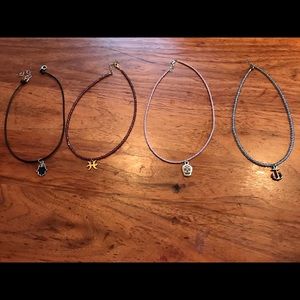 4 necklaces ($5 each)