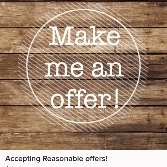 Accepting All Reasonable offers, Please ask😀