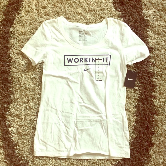 Nike Tops - White Nike Shirt
