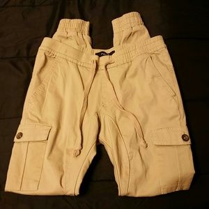 Tan Joggers