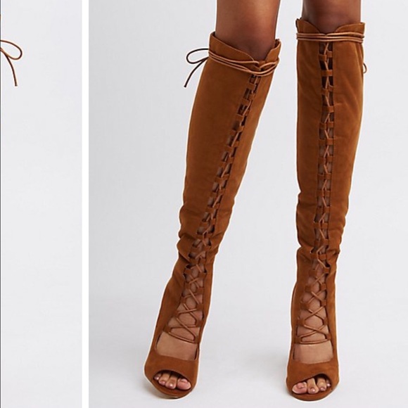 Brand new Laceup boots