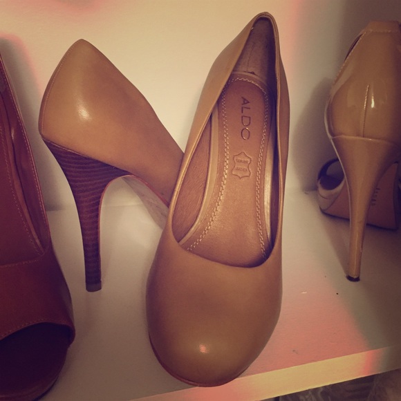 Aldo Beige Pumps