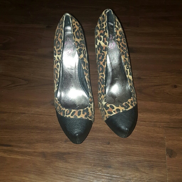 Cheetah Print Heels