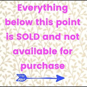 SOLD items▶️▶️▶️