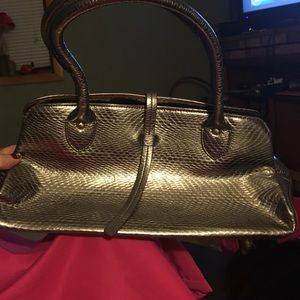 Dark Silver Handbag
