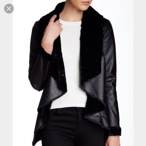 BNCI Faux Shearling / Leather Jacket,  Nordstrom