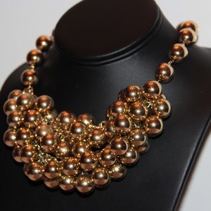 Gold Ball Necklace