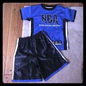 NBA Shorts and Shirt Set