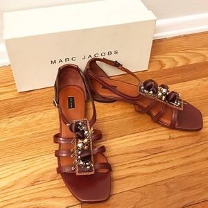 New Marc Jacobs Leather Sandals