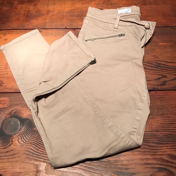 Gap Moto Legging Jeans- Khaki