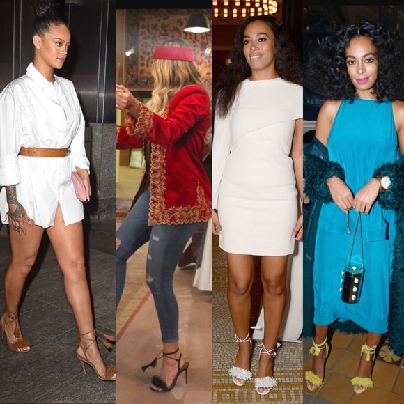 Brand New Aquazzura wild thing lace up heels - Picture 4 of 7