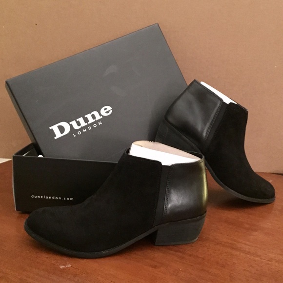 SALE!!! NWB Penelope Suede Black Ankle Booties