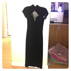 Vintage velvet dress. Cache size m