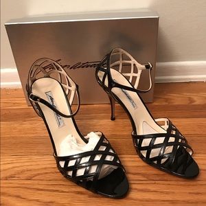 Brand New- Brian Atwood Patent Sandal Heels