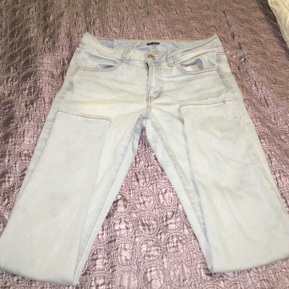 American eagle jegging lightwashed jeans