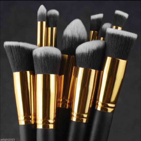 New 10pcs brush set