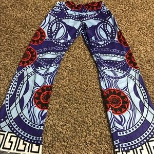 Unique flowing pants