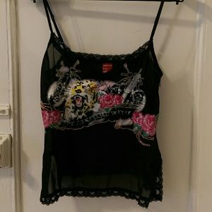 Luxurious, very cool top bought in London.