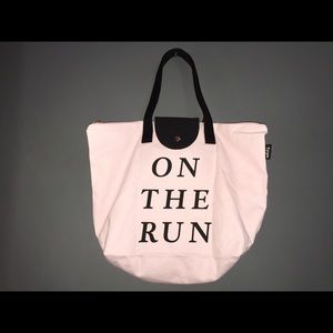 Pink tote