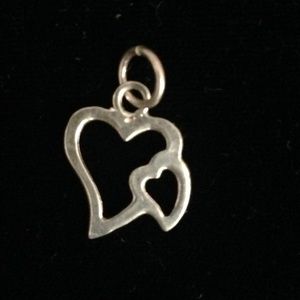 Sterling Silver Heart Charm