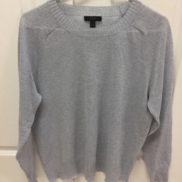 J crew Womens sparkly gray