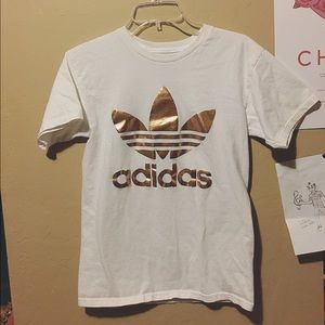 Adidas Originals Rose Gold Tee Urban Outfitters
