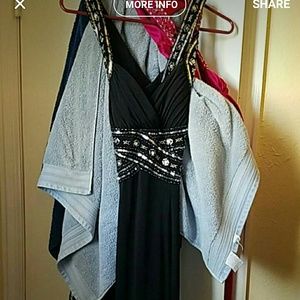 Black long dress