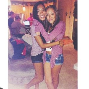 American Eagle long sleeve cardigan with hood