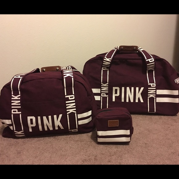 PINK Victoria's Secret Bags Vs Pink Luggage Set Sold Poshmark