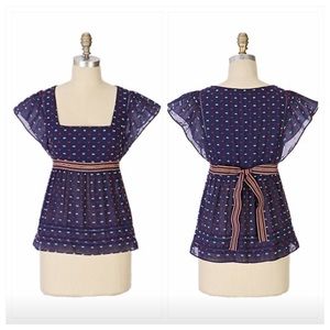 {Anthro} Fei Skysail Tieback