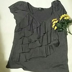 AB Studio layered blouse