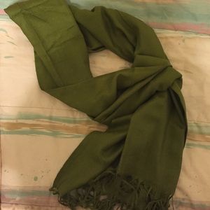 Olive Green Women's Scarf